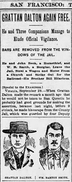 San Francisco Examiner article published September 29, 1891