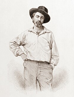Walt Whitman, 1854