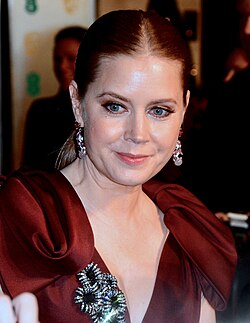Adams at the 72nd British Academy Film Awards in 2019, where she was nominated for portraying Lynne Cheney in Vice (2018)