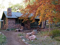 The trend-setting Phantom Ranch Canteen, built at the bottom of the Grand Canyon