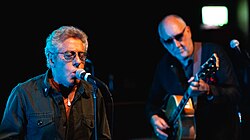 The Who performing in February 2020