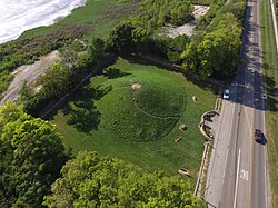 Shrum Mound in Campbell Memorial Park