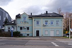 Gerda Weissmann Klein's birthplace in 2025 (the house has been extensively rebuilt since the 1930s)