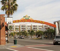 Barrio Logan is a Chicano cultural hub and ethnic enclave.