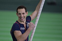 French pole vaulter Renaud Lavillenie was elected to the Athletes' Commission in 2019.