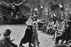 A still from 1921's The Four Horsemen of the Apocalypse, one of the highest-grossing silent films