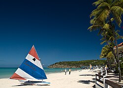 Dickenson Bay beach, Antigua