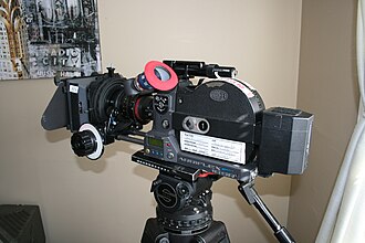 A modern 16 mm Arri 16SR camera