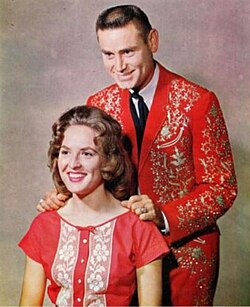 One of George Jones's duet partners was Melba Montgomery. In the 1960s, they recorded a series of duets such as "We Must Have Been Out of Our Minds".