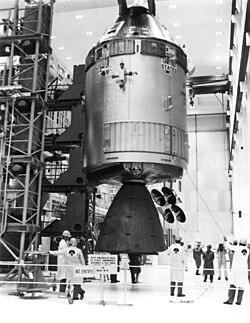 CSM-109 Odyssey in the Operations and Checkout Building