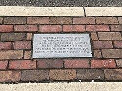 Preserved bricks manufactured in Canton