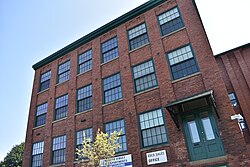 Angle of the West Brother's Knitting Company Building