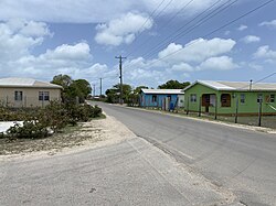 Typical Barbudan homes in Codrington