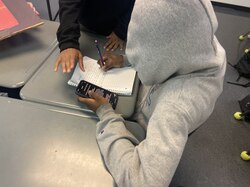 A student uses ChatGPT to complete one of his assignments