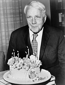 Frost's 85th birthday in 1959