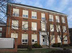 Former Central Elementary School, used also as West Main Intermediate
