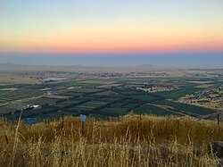 View from Mount Bental
