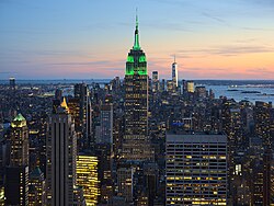 The New York metropolitan area is the only metropolitan area with GDP above US$2.0 trillion