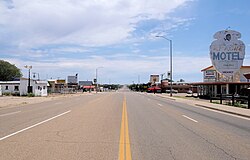 Route 66 in Tucumcari, 2020
