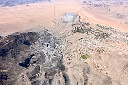 Zinc Mine Rosh Pinah, Namibia WikiMiniAtlas27°57′17″S 016°46′00″E / 27.95472°S 16.76667°E / -27.95472; 16.76667 (Rosh Pinah)