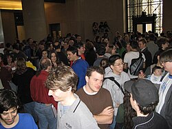 The start of the MIT Mystery Hunt in 2007
