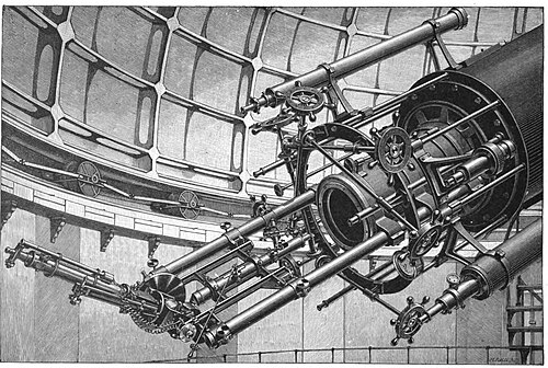 The Star-Spectroscope of the Lick Observatory in 1898. Designed by James Keeler and constructed by John Brashear.