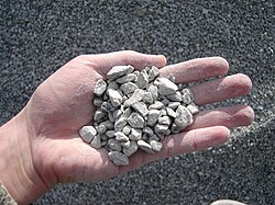 Crushed stone aggregates