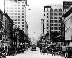 Downtown Jacksonville in 1914