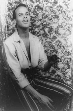 Harry Belafonte in John Murray Anderson's Almanac on Broadway, photographed by Carl Van Vechten, 1954