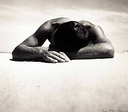 Sunbaker by Australian photographer Max Dupain