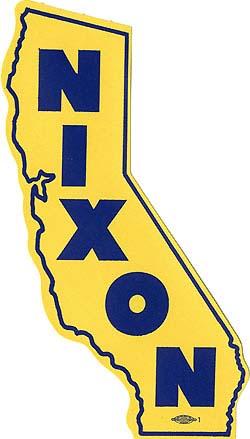 1962 California gubernatorial campaign sticker