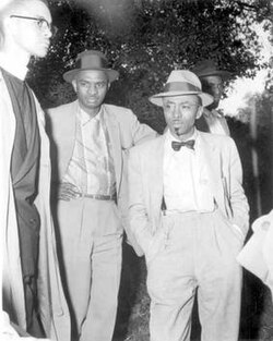 Reverend C. K. Steele and Edwin Norwood