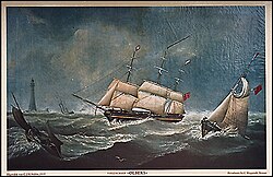 The Olbers, one of the ships that carried Old Lutherans to the Western Hemisphere