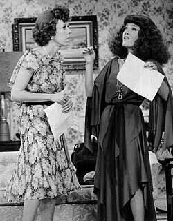 Burnett as Eunice with Madeline Kahn in "The Family" sketch