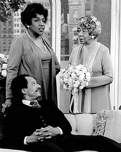 George and Louise with Mother Jefferson (1975)