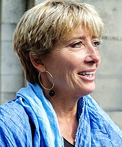 Thompson at the 2014 Climate March in London