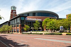 Nationwide Arena, home of the NHL's Columbus Blue Jackets