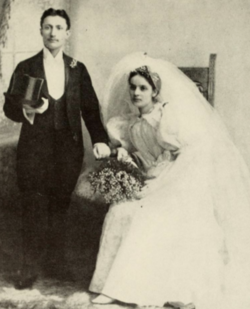 The wedding of Zukor and Kaufman, 1897