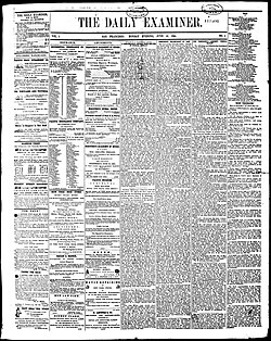 First edition, June 12, 1865