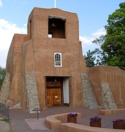 San Miguel Mission, built 1610, is the oldest church in the United States.