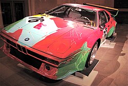 BMW Group - 4 M1 (1979), painted by Warhol