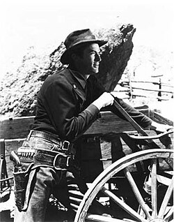 Peck in the film Yellow Sky (1949)