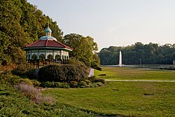 The Spring House Gazebo at Eden Park in Walnut Hills