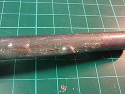 Liquid NaK alloy at room temperature