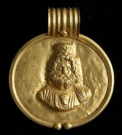 Pendant with Serapis, Egypt, 2nd century BCE