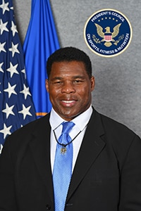 Walker's official portrait as a co-chair of the President's Council on Sports, Fitness and Nutrition