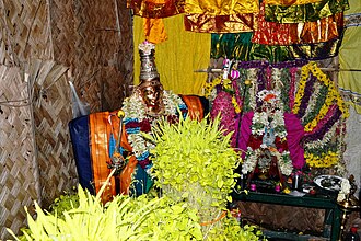 Mariamman during a festival near Madurai