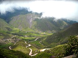 View of the Cuesta del Obispo.