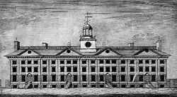 King's College Hall in 1790