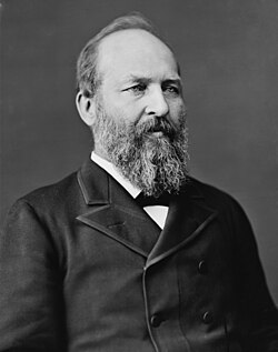 President James A. Garfield (1881)